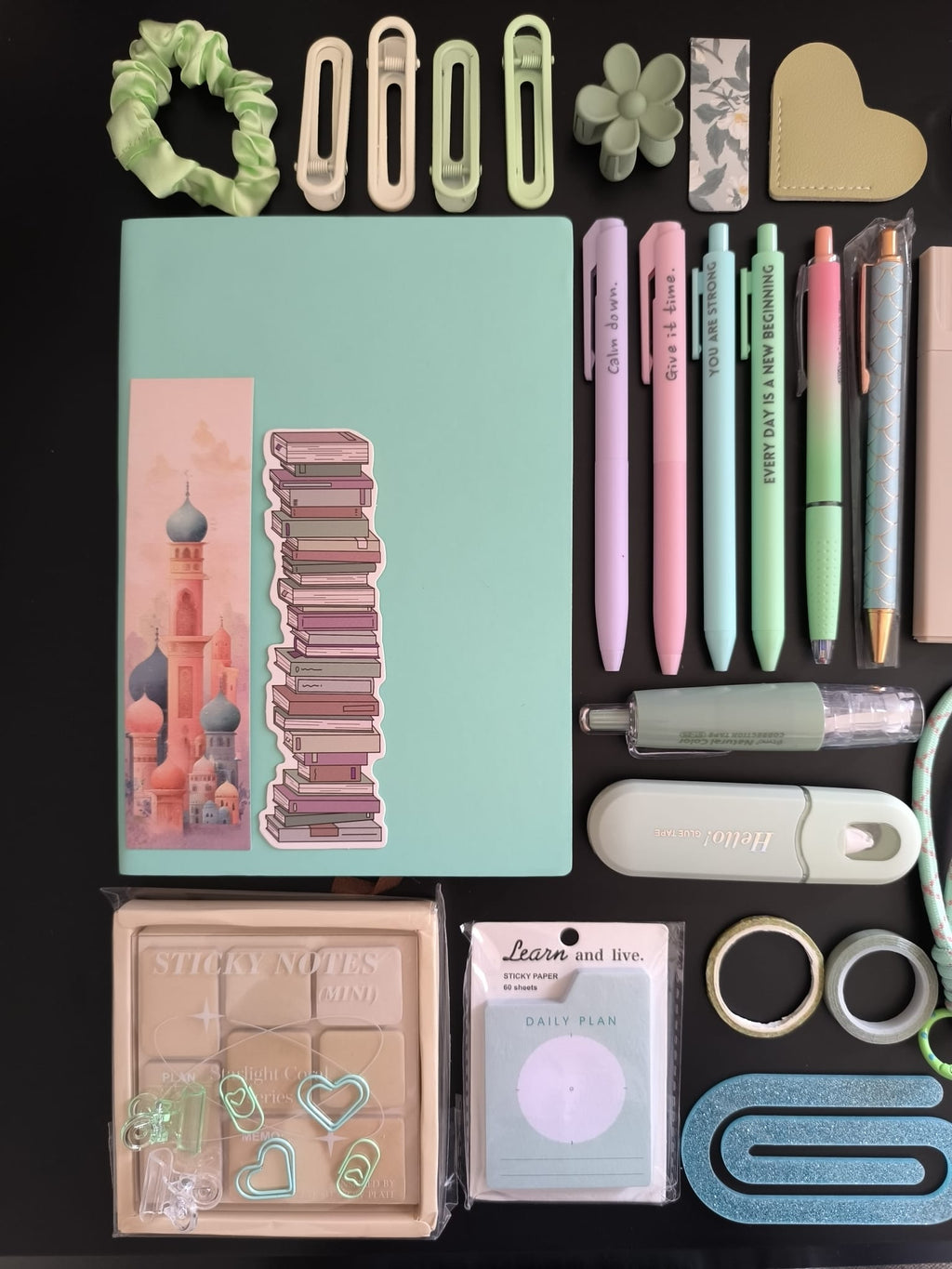 Zestaw "Aesthetic Biology Studying Set"