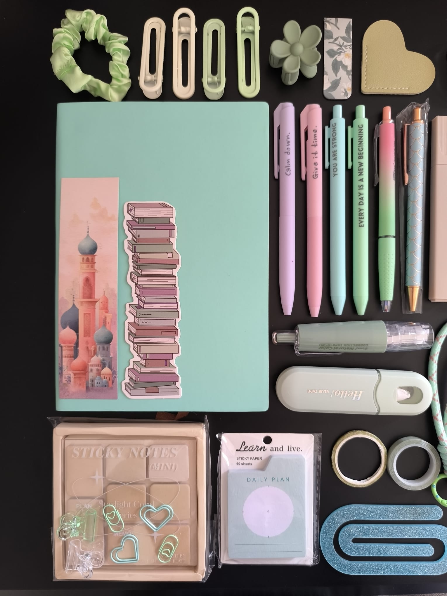 Zestaw "Aesthetic Biology Studying Set"